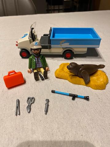 Playmobil Zeeleeuwen transport dierentuinauto (4464) beschikbaar voor biedingen