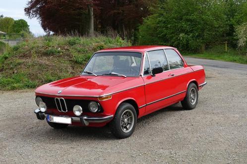 BMW 2002 e10 uit 1975 voorouder, Auto's, Oldtimers, Particulier, BMW, Benzine, Berline, 2 deurs, Handgeschakeld, Rood, Ophalen of Verzenden