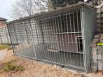 Gegalvaniseerde hondenren met dak 4x2 m, Dieren en Toebehoren, Ophalen, Hondenkennel, 100 cm of meer, 110 cm of meer