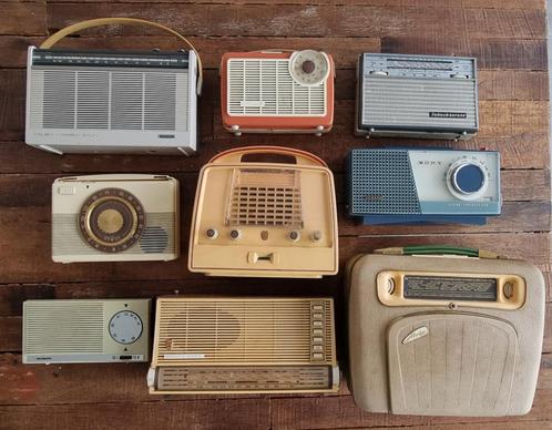 Vintage oude antieke radio's, TV, Hi-fi & Vidéo, Radios, Utilisé, Radio, Enlèvement