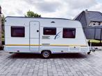 Burstner caravan te koop, Caravans en Kamperen, Caravans, Rondzit, 2 aparte bedden, 750 - 1000 kg, Particulier