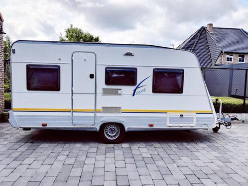 Burstner caravan te koop, Caravans en Kamperen, Caravans, Particulier, tot en met 5, 750 - 1000 kg, Rondzit, Bürstner, Dwarsbed