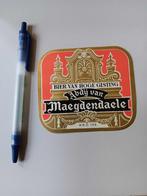 Bieretiket Abdij van Maegdendaele Liefmans Oudenaarde, Verzamelen, Biermerken, Ophalen of Verzenden, Gebruikt, Overige typen