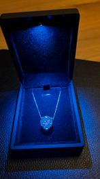 Gouden halsketting met Diamant 7.04ct LG, Neuf, Or, Enlèvement, Blanc