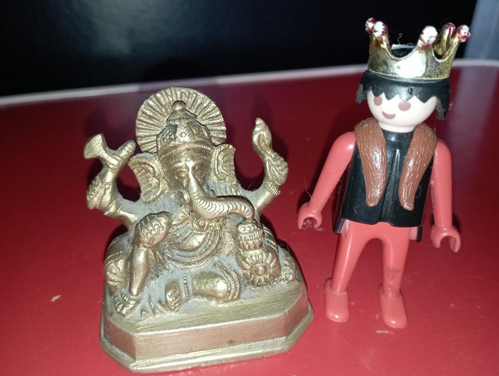516) Ganesha ( 7cm ), Antiek en Kunst, Kunst | Beelden en Houtsnijwerken, Ophalen of Verzenden