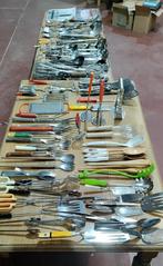 Lot messen pollepel klopper spatel stamper, Ophalen, Zo goed als nieuw