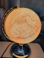 Wereldbol Globe, Ophalen, Verlicht, Zo goed als nieuw