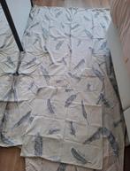 1p Flanel dekbedovertrek, Huis en Inrichting, Eenpersoons, Beige, Dekbedovertrek, Ophalen of Verzenden