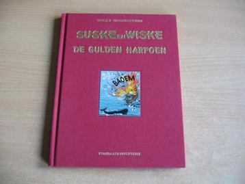 Suske en Wiske : De gulden Harpoen - Luxe linnen HC - 1993 beschikbaar voor biedingen