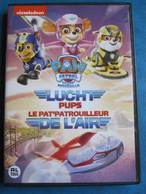 Paw Patrol - Lucht Pups, Cd's en Dvd's, Dvd's | Tekenfilms en Animatie, Zo goed als nieuw, Amerikaans, Tekenfilm, Alle leeftijden
