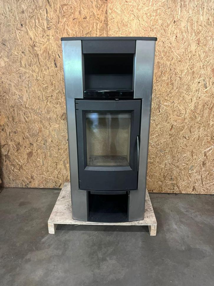24124 Houtkachel Austroflam 6kw, Huis en Inrichting, Kachels, Gebruikt, Vrijstaand, Houtkachel, Hout, Ophalen