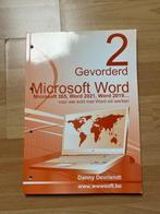 Danny Devriendt - Word 2016-2019 - 2 Gevorderd, Boeken, Verzenden, Zo goed als nieuw, Nederlands, Danny Devriendt