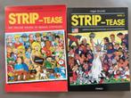 Strip-tease - album 1 en 2 (1e druk 1981/83), Livres, Enlèvement ou Envoi