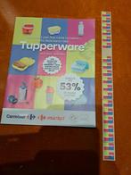 19 Carrefour Tupperware spaarzegels, Verzamelen, Supermarktacties, Ophalen of Verzenden