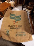 Retro Vintage jute zakken. Cafés Do Brasil., Verzamelen, Ophalen of Verzenden