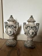 Shabby chic decoratieve urnen, Huis en Inrichting, Ophalen, Zo goed als nieuw, Aardewerk of Porselein, Minder dan 50 cm