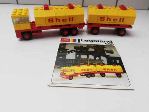 lego 688 shell tank truck, Kinderen en Baby's, Speelgoed | Duplo en Lego, Gebruikt, Lego, Complete set, Ophalen of Verzenden
