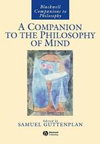 A Companion to the Philosophy of Mind, Ophalen of Verzenden