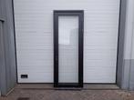 Aluminium binnendeur + kozijn, zwart, Ophalen, 80 tot 100 cm, 215 cm of meer, Binnendeur