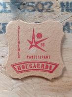 Bierkaartje Hougaerde Expo 58, Verzamelen, Biermerken, Verzenden, Zo goed als nieuw