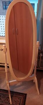 Staande spiegel, Huis en Inrichting, Ophalen, Gebruikt, 50 tot 75 cm, 150 tot 200 cm