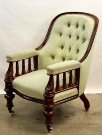 Victorian Library chair beschikbaar voor biedingen