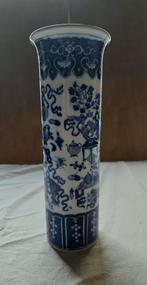 Chinese blauw-witte gu vaas – 30 cm – decoratief porselein, Enlèvement ou Envoi