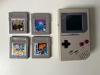 Game boy restored + old screen (working) and case + games, Comme neuf