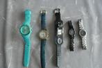 5 Dames Horloges., Handtassen en Accessoires, Horloges | Dames, Gebruikt, Ophalen of Verzenden, Zilver, Rolex