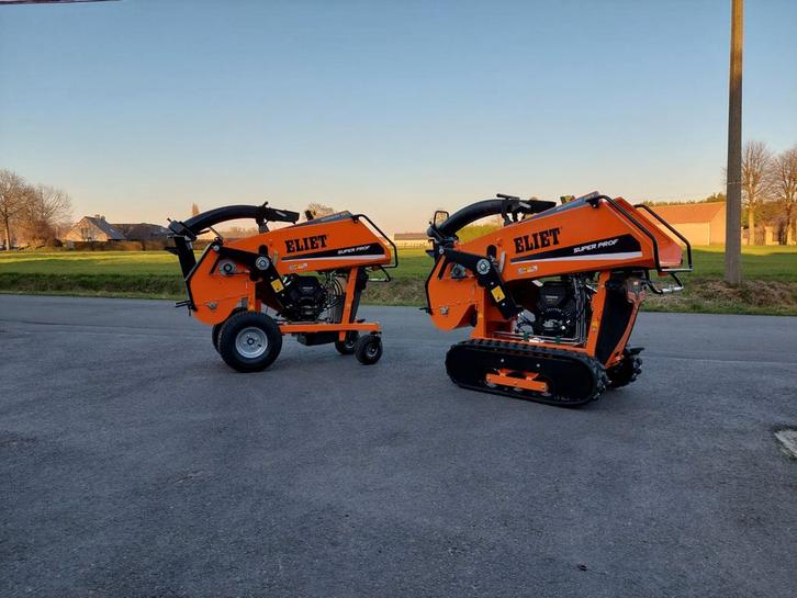 hakselaar Eliet Superprof wielen en rupsen - NIEUW STOCKDEAL, Tuin en Terras, Hakselaars, Nieuw, Benzine, Ophalen