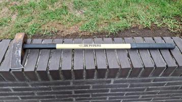 Kliefhamer kloofbijl De Pypere = zeer sterke glasvezel steel beschikbaar voor biedingen