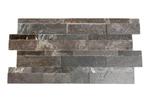 Steenstrips natuursteen "Black Quartzite geborsteld" 60 x 15, Bricolage & Construction, Plaques & Panneaux, Autres matériaux, Enlèvement