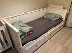 Hemnes bedbank ikea, Huis en Inrichting, Slaapkamer | Bedden, Ophalen, Zo goed als nieuw, Tweepersoons