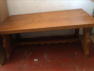 Vintage houten tafel 