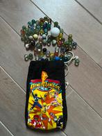 Retro knikkerzak van Power Rangers met knikkers, Verzamelen, Speelgoed, Ophalen of Verzenden, Gebruikt