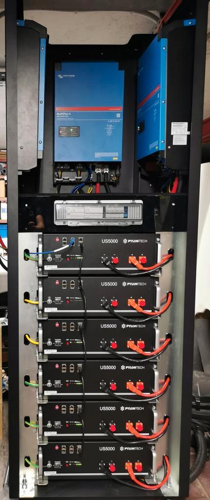 Kast voor Pylontech US5000 48V batterij, Body kleur zwarte, Doe-het-zelf en Bouw, Zonnepanelen en Toebehoren, Ophalen