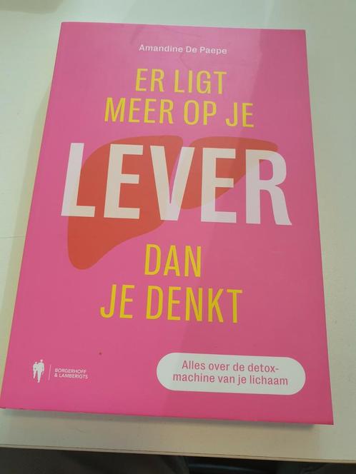 Amandine De Paepe - Er ligt meer op je lever dan je denkt, Boeken, Gezondheid, Dieet en Voeding, Zo goed als nieuw, Ophalen of Verzenden
