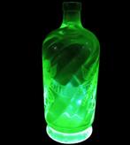 Leuven Emile Béro pharmacie URANIUMGLAS., Antiek en Kunst, Antiek | Glaswerk en Kristal, Ophalen of Verzenden