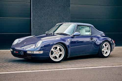 Porsche 993 Carrera cabrio 6-vit manueel, Auto's, Porsche, Bedrijf, Te koop, Airbags, Airconditioning, Alarm, Apple Carplay, Bluetooth