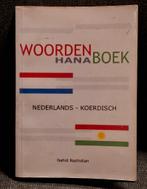 Woordenboek Nederlands - Koerdisch van Nahid Rashidian, Livres, Dictionnaires, Enlèvement ou Envoi, Néerlandais, Comme neuf, Nahid Rashidian