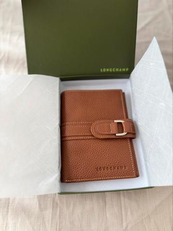 Portefeuille Lonchamp en cuir neuf dans sa boîte beschikbaar voor biedingen