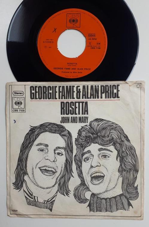 7" Georgie Fame & Alan Price, Rosetta/John and Mary, 1971, Cd's en Dvd's, Vinyl Singles, Gebruikt, Single, Pop, 7 inch, Ophalen of Verzenden