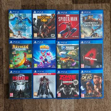 Ps4, Ps5 Games beschikbaar voor biedingen