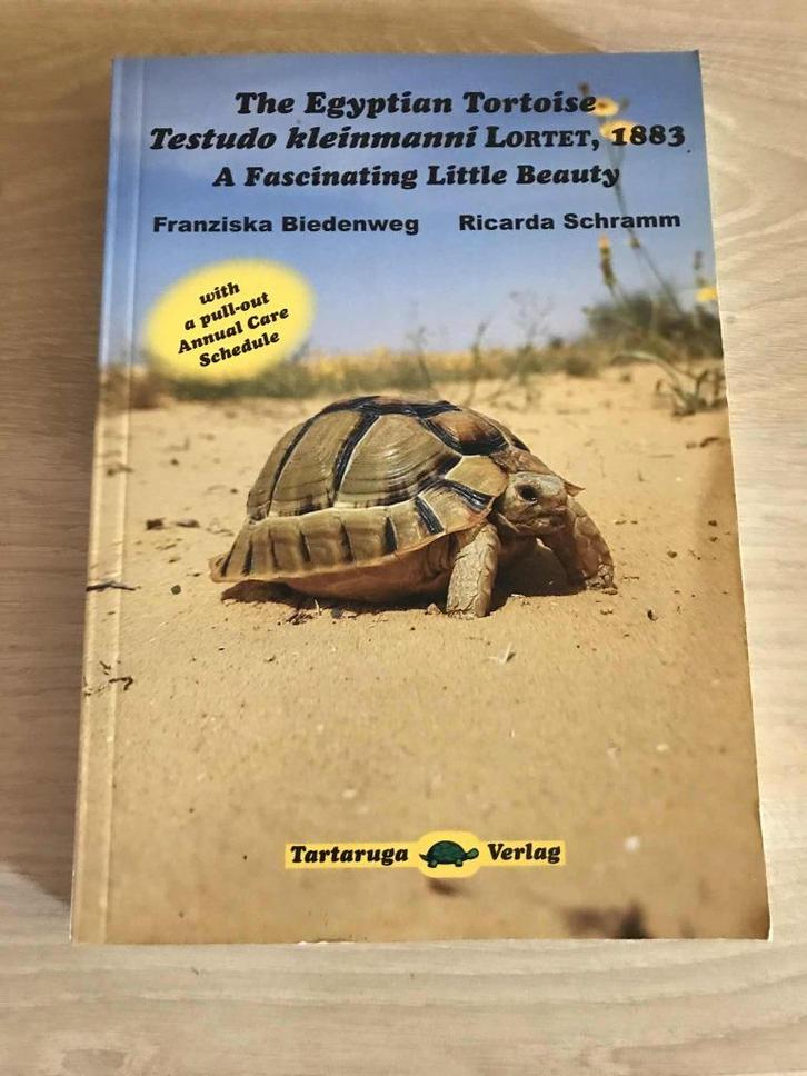 boek   The Egyptian Tortoise Testudo kleinmanni Lortet, 1883, Dieren en Toebehoren, Reptielen en Amfibieën | Toebehoren, Nieuw