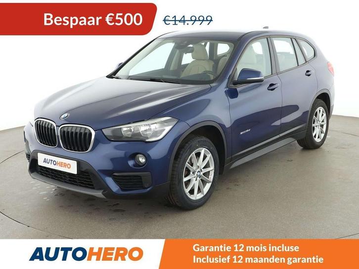 BMW X1 sDrive 18d Advantage (bj 2016), Auto's, BMW, Te koop, X1, ABS, Achteruitrijcamera, Airbags, Airconditioning, Bluetooth