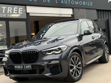 BMW X5 3.0 X-Drive 45e PACK M SHADOWLINE PANO AIRMATIC beschikbaar voor biedingen