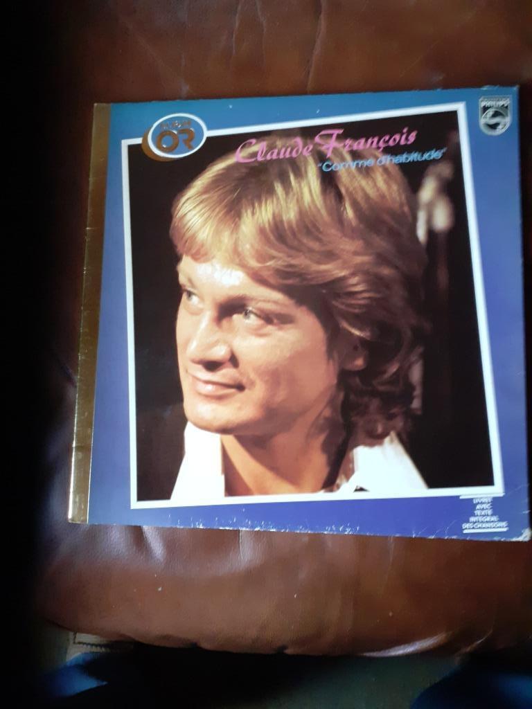 2 LP's Claude François, Ophalen of Verzenden