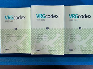 VRG codex 2020-2021, Boeken, Ophalen of Verzenden, Zo goed als nieuw