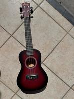 Winzz Concert Ukulele 23” Kit – Red (Like New), Ophalen, Nieuw
