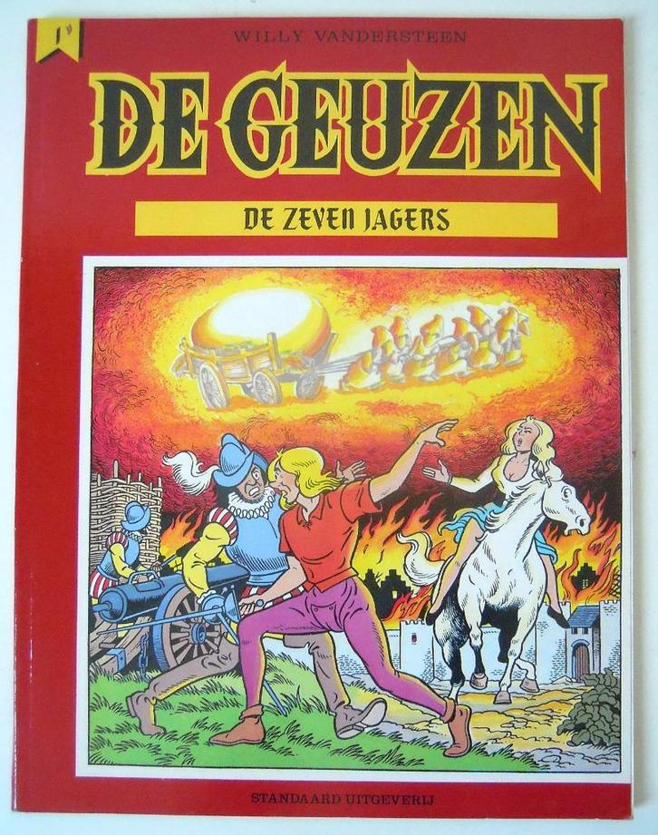 Vintage strip - De Geuzen (1985), Livres, BD, Comme neuf, Une BD, Enlèvement ou Envoi